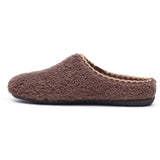 Hush Puppies Womens Good Slipper Teddy Mule Chocolate