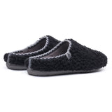 Hush Puppies Womens Good Slipper Teddy Mule Black