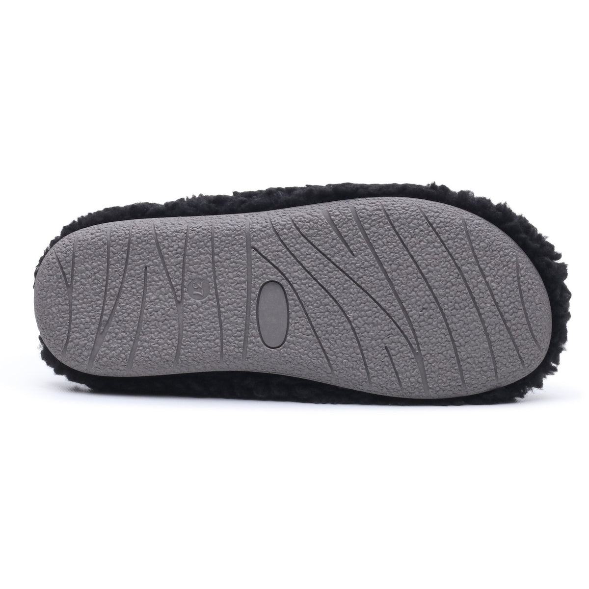 Hush Puppies Womens Good Slipper Teddy Mule Black