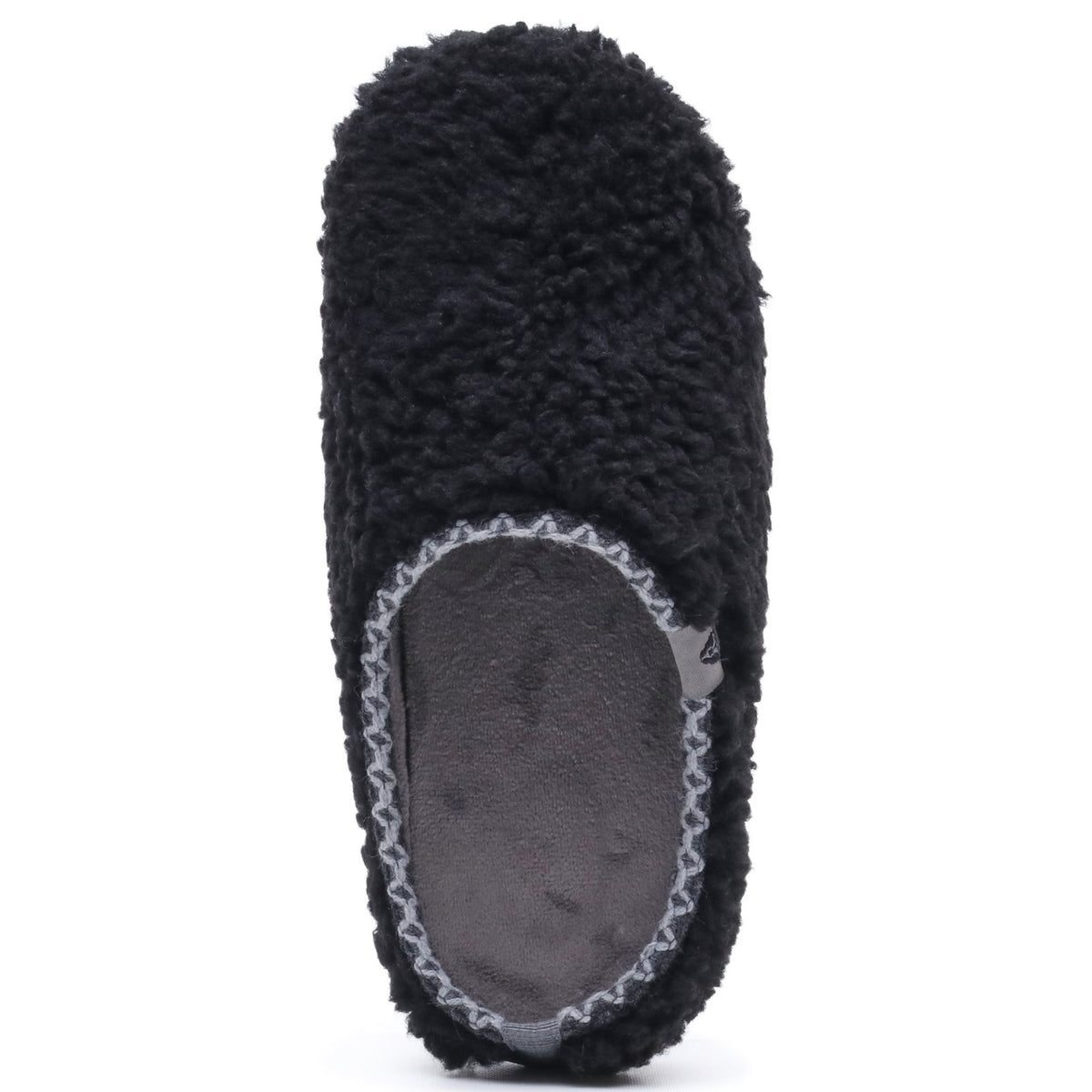 Hush Puppies Womens Good Slipper Teddy Mule Black