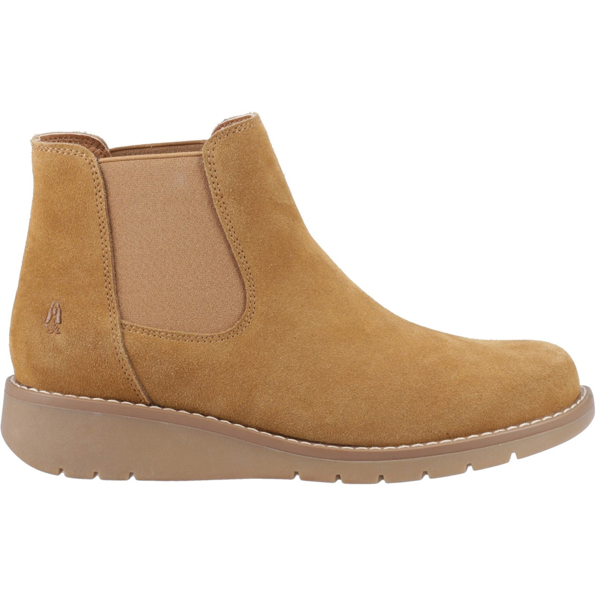 Hush Puppies Womens Leonie Suede Boot Tan