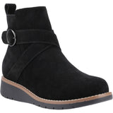 Hush Puppies Womens Lyra Buckle Boot Black
