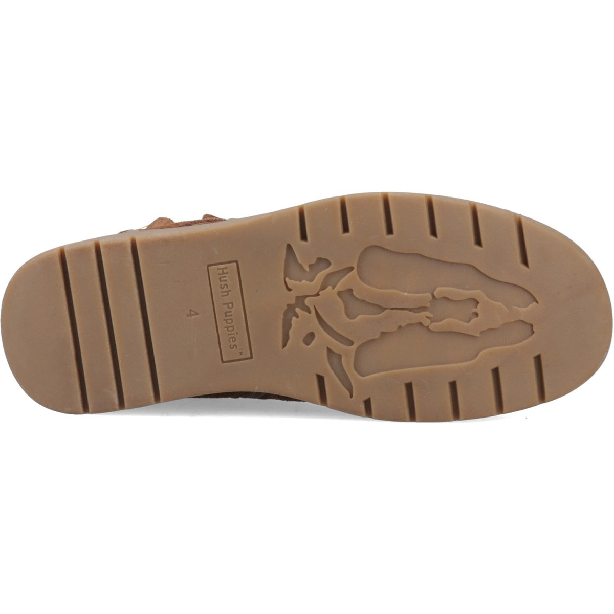 Hush Puppies Womens Lyra Buckle Boot Dark Tan