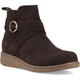 Hush Puppies Womens Lyra Buckle Boot Chocolate