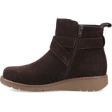 Hush Puppies Womens Lyra Buckle Boot Chocolate