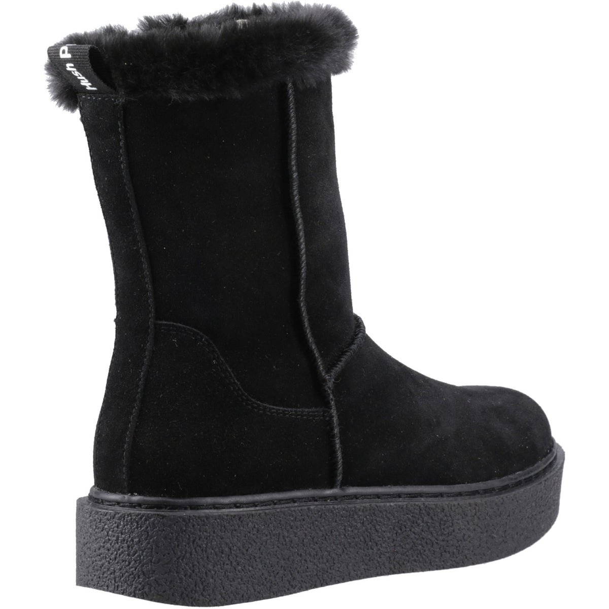 Hush Puppies Womens Becca Mid Boot Black