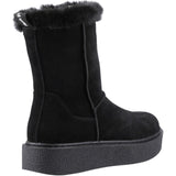 Hush Puppies Womens Becca Mid Boot Black