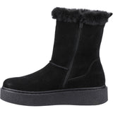 Hush Puppies Womens Becca Mid Boot Black