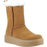 Hush Puppies Womens Becca Mid Boot Tan