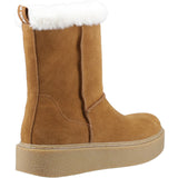 Hush Puppies Womens Becca Mid Boot Tan