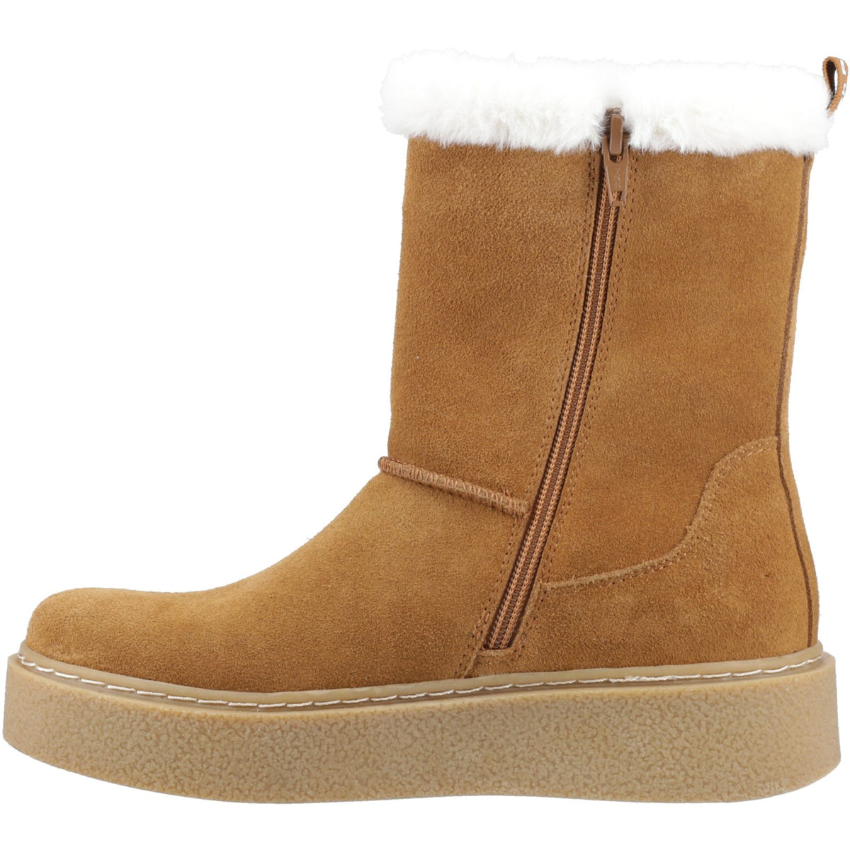 Hush Puppies Womens Becca Mid Boot Tan