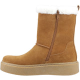 Hush Puppies Womens Becca Mid Boot Tan