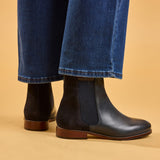 Hush Puppies Womens Colette Boot Navy