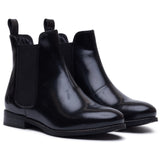Hush Puppies Womens Colette Boot Black Hi-Shine