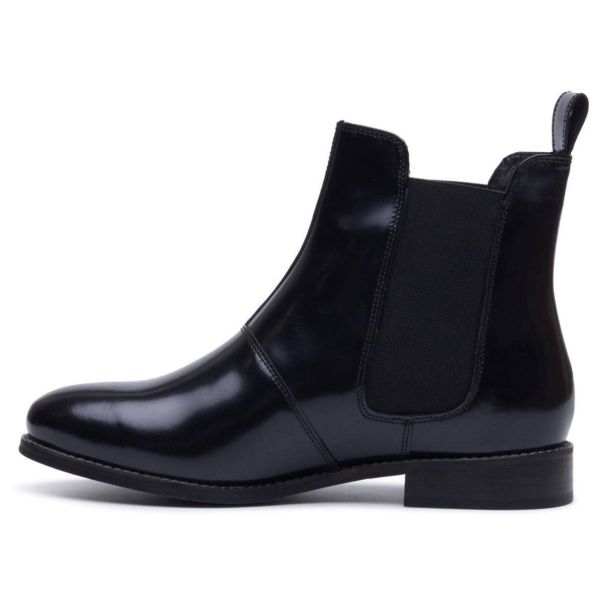 Hush Puppies Womens Colette Boot Black Hi-Shine