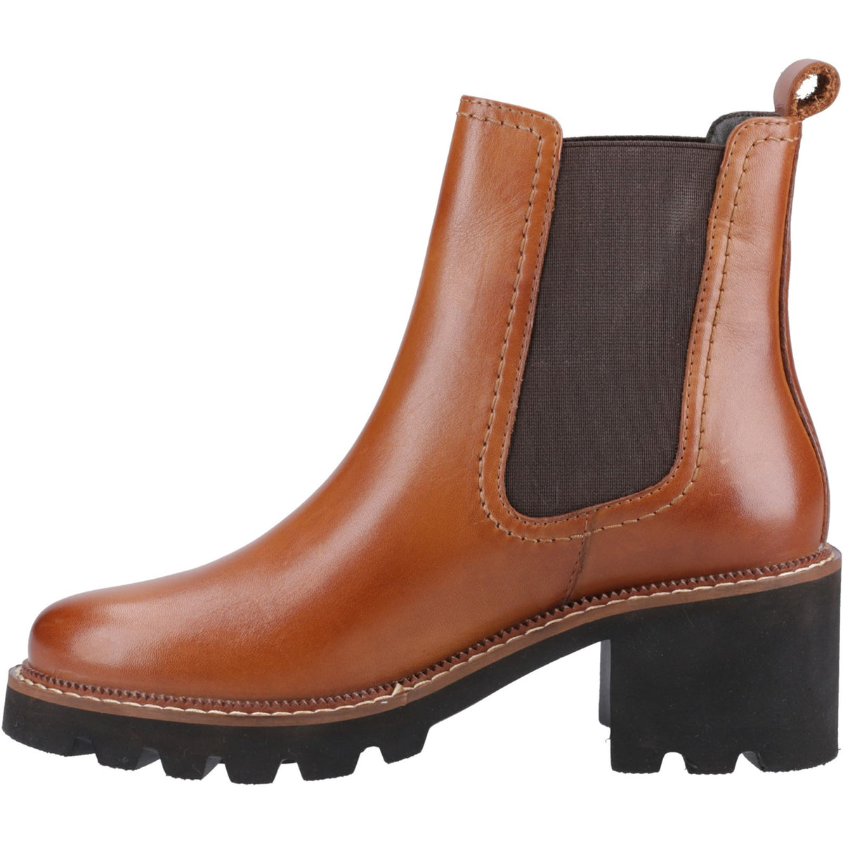 Hush Puppies Womens Gaia Chelsea Boot Tan
