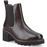 Hush Puppies Womens Gaia Chelsea Boot Chocolate
