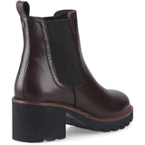 Hush Puppies Womens Gaia Chelsea Boot Chocolate