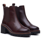 Hush Puppies Womens Gaia Chelsea Boot Chocolate