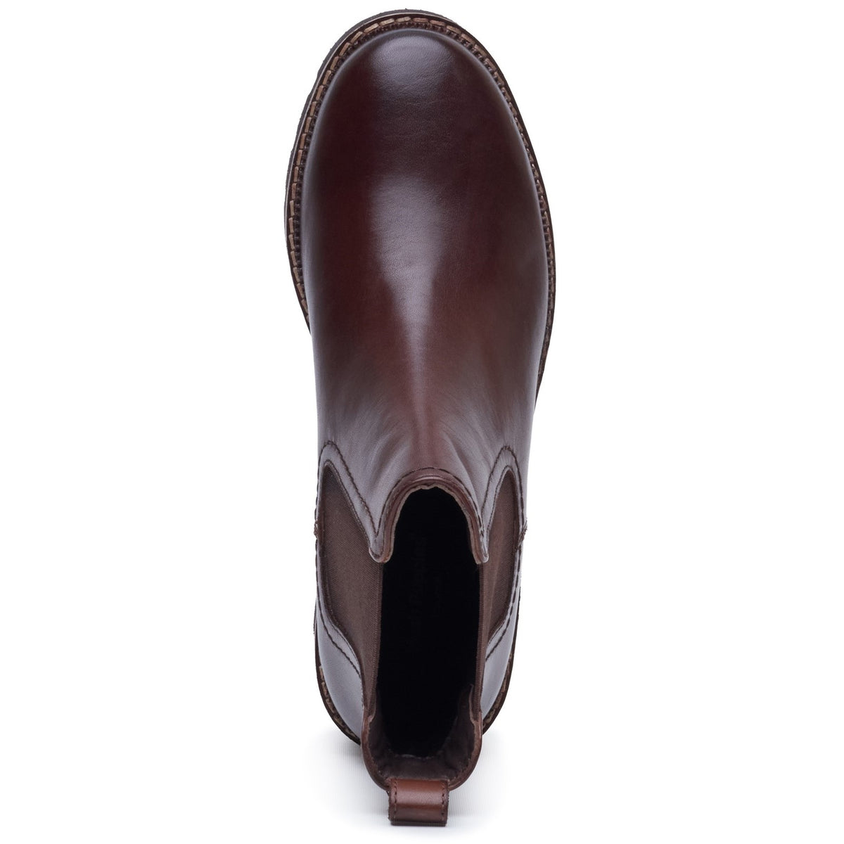 Hush Puppies Womens Gaia Chelsea Boot Chocolate