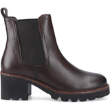 Hush Puppies Womens Gaia Chelsea Boot Chocolate