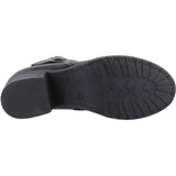 Hush Puppies Womens Hensley Buckle Boot Black