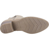 Hush Puppies Womens Ingrid Zip Boot Taupe