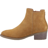 Hush Puppies Womens Ingrid Zip Boot Tan