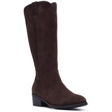 Hush Puppies Womens Isabella Long Boot Chocolate