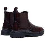 Hush Puppies Mens Jamie Chelsea Boot Bordeaux