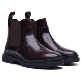 Hush Puppies Mens Jamie Chelsea Boot Bordeaux