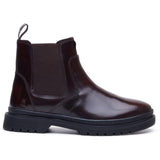 Hush Puppies Mens Jamie Chelsea Boot Bordeaux