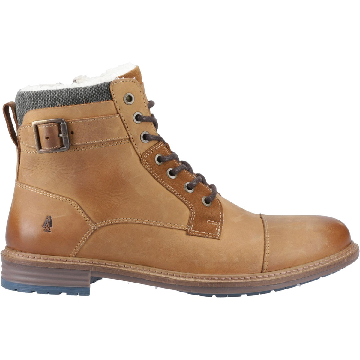 Hush Puppies Mens Jordan Buckle Boot Tan