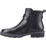 Hush Puppies Womens Tove Buckle Boot Black