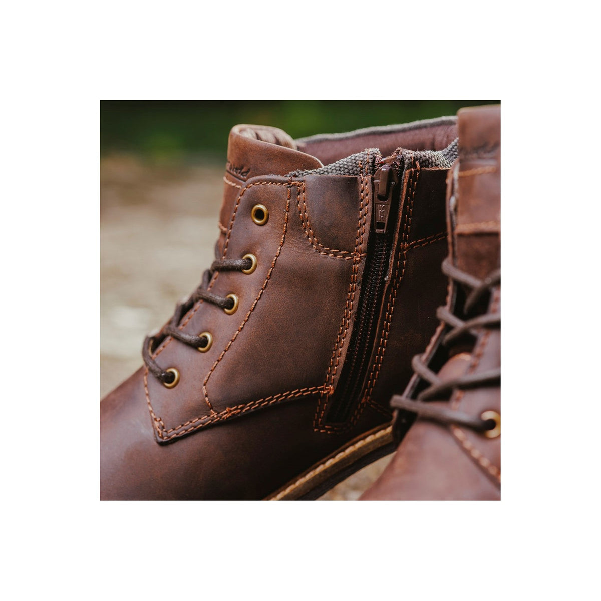 Cotswold Mens Moreton Work Boots Brown