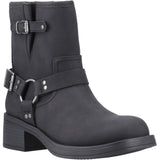 Rocket Dog Womens Nino Mid Biker Boots Black