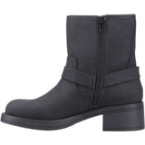 Rocket Dog Womens Nino Mid Biker Boots Black