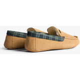 Hunter Mens Moccassin Slipper 078-NATURAL