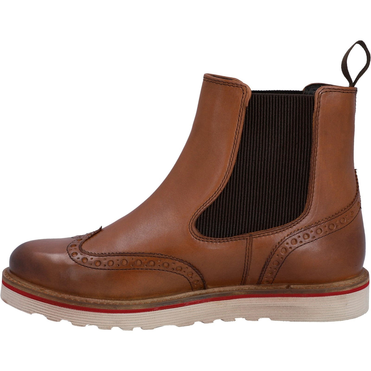 Hunter Mens Orkney Brogue Dealer Boot Tan
