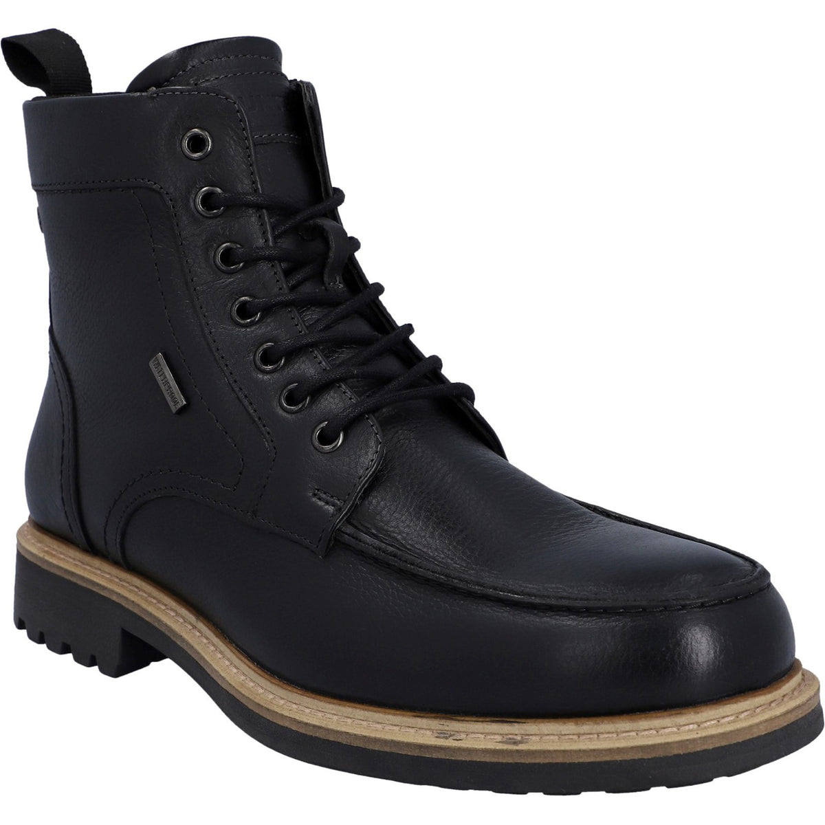 Hunter Mens Shaws Ankle Boot Black