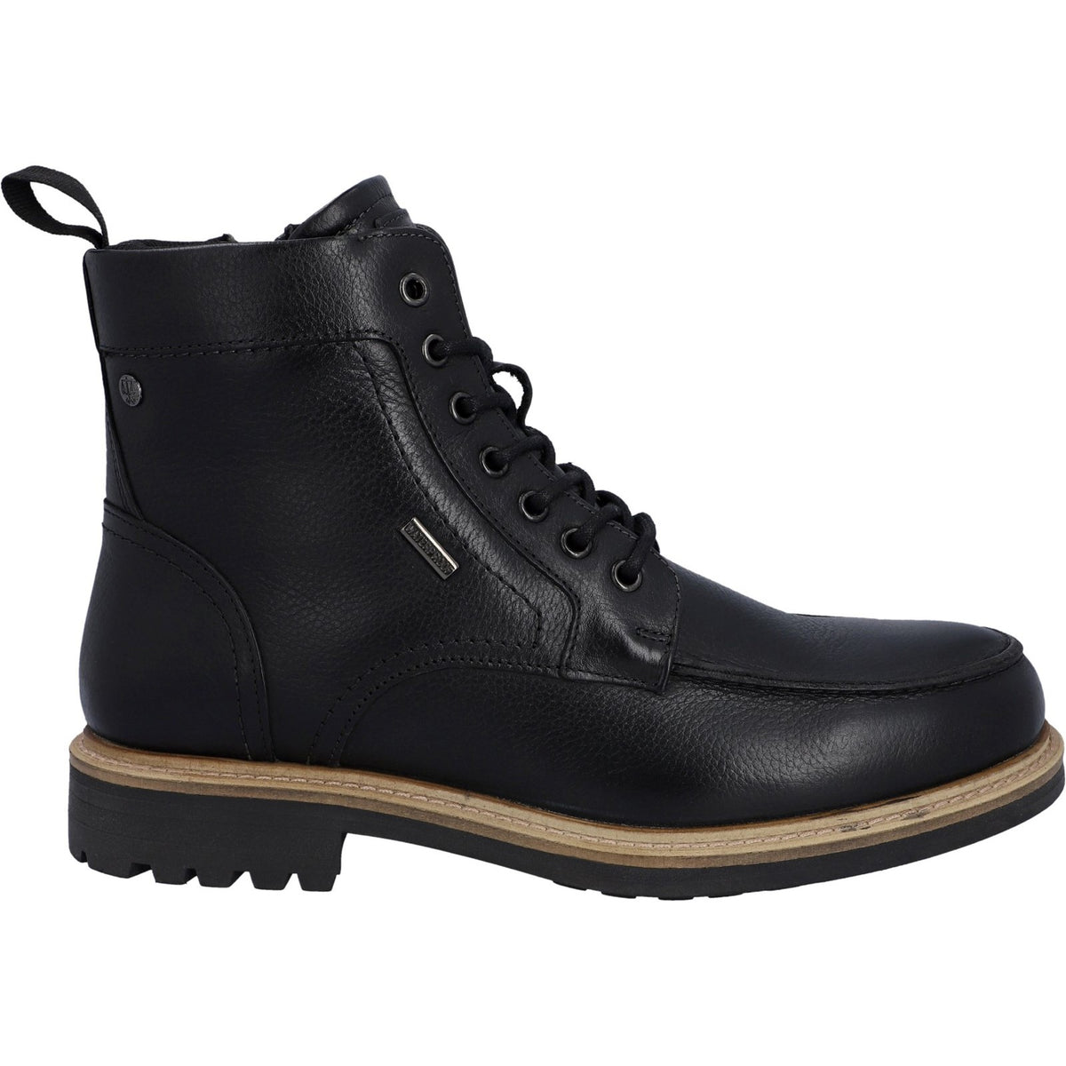 Hunter Mens Shaws Ankle Boot Black