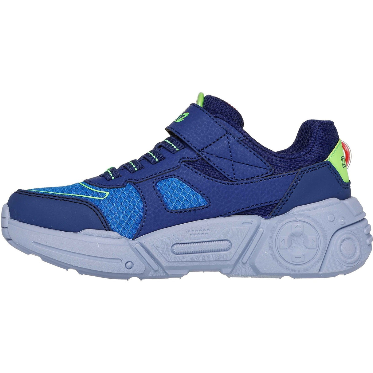 Skechers Junior Boys Game Kicks: Gametronix 2.0 Trainer Navy/Multi