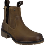 Hunter Womens Skye Dealer Boot Dark Tan
