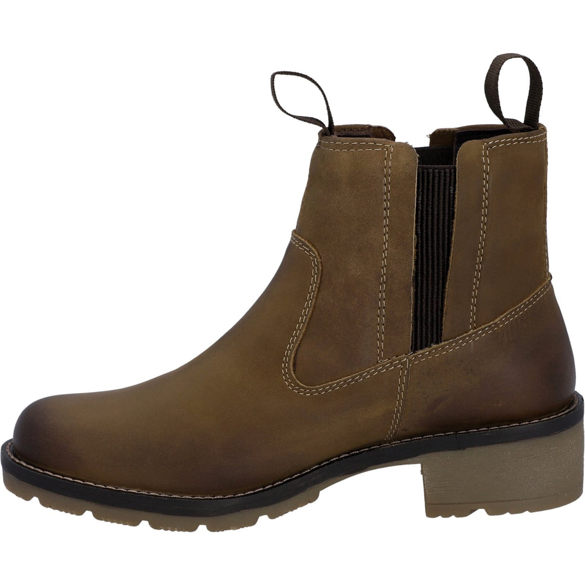 Hunter Womens Skye Dealer Boot Dark Tan