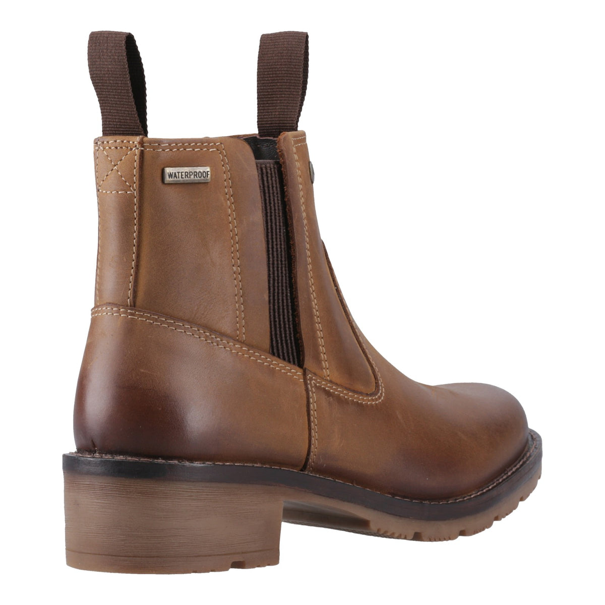 Hunter Womens Skye Dealer Boot Dark Tan