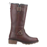 Hunter Womens Skye Tall Boot Brown