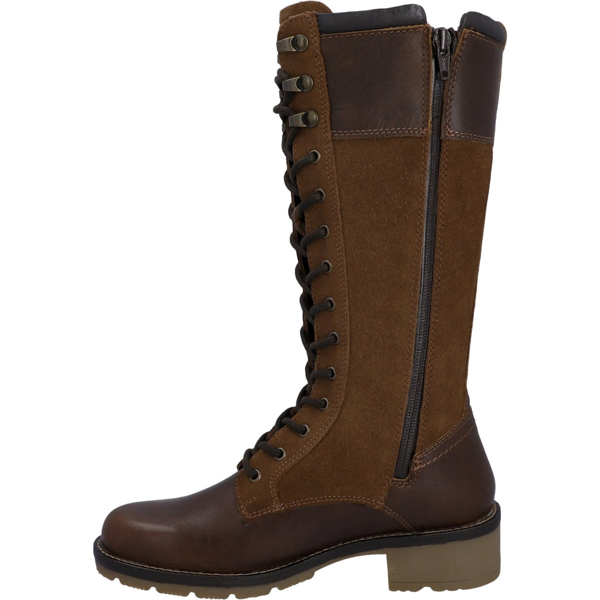 Hunter Womens Skye Tall Boot Brown