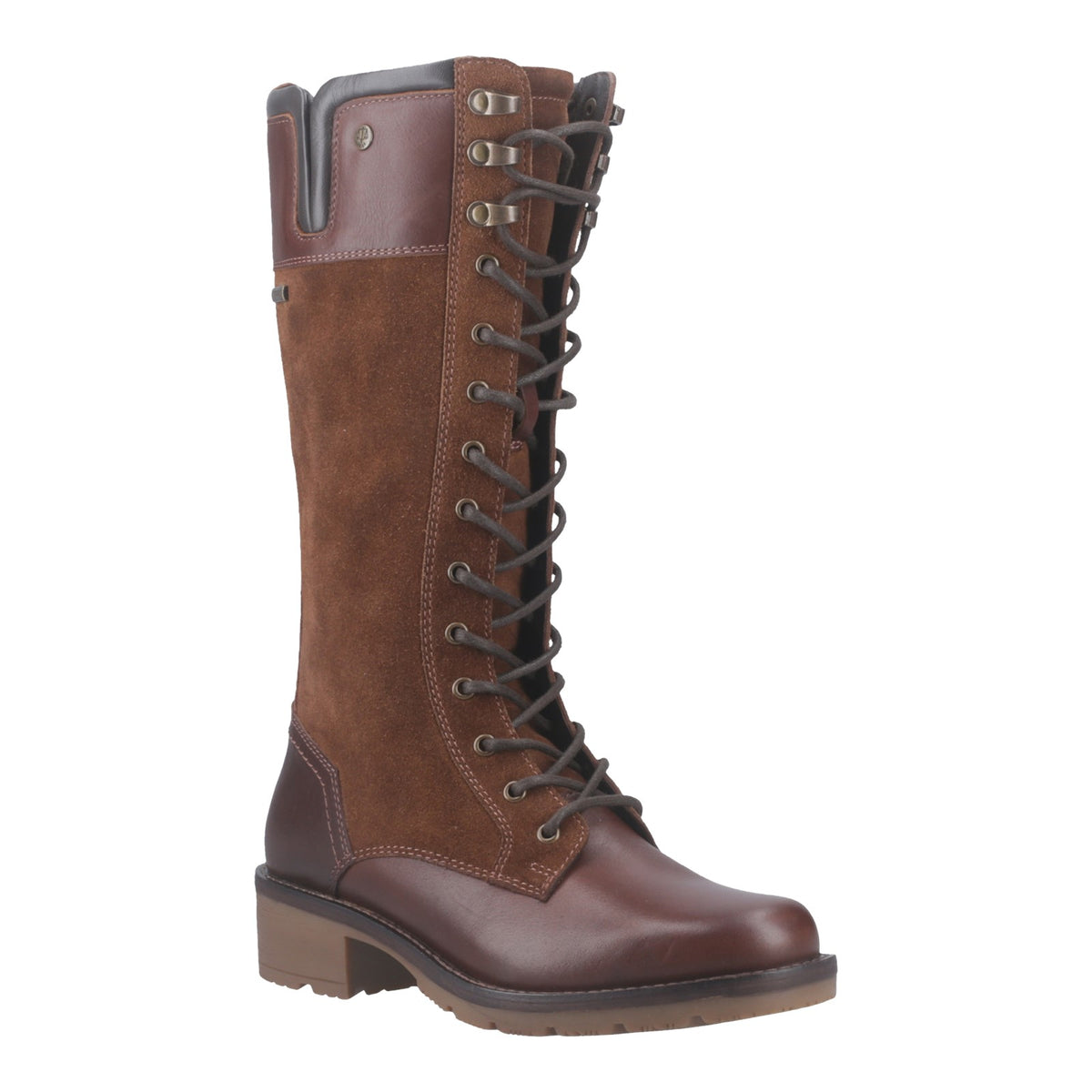 Hunter Womens Skye Tall Boot Brown