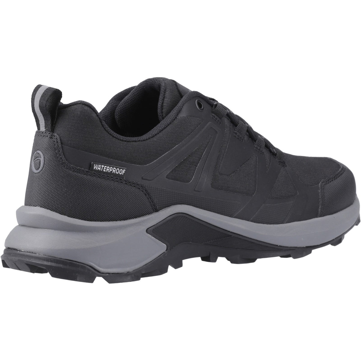 Cotswold Mens Horton Low Recycled Hiking Shoes WP Black