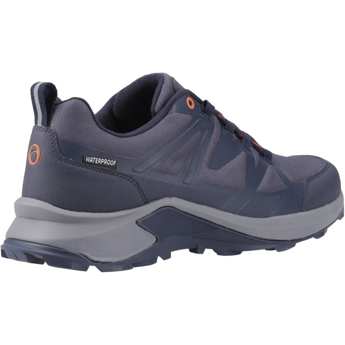 Cotswold Mens Horton Low Recycled Hiking Shoes WP Navy